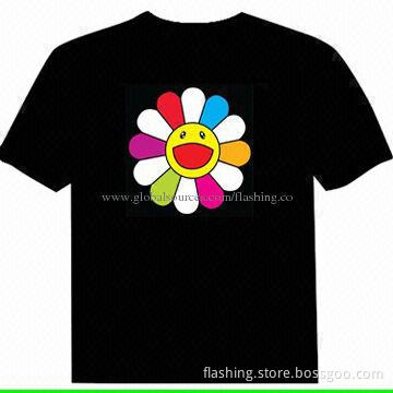 Hot Sale LED T-shirt, Wholesale